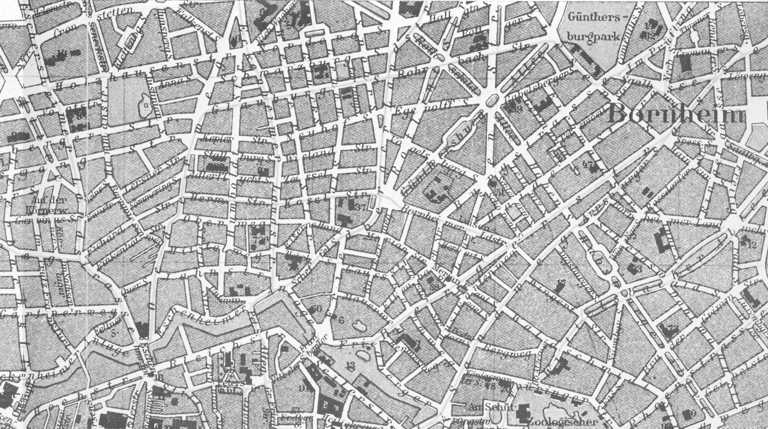 Karten zum Frankfurter Nordend